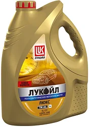 Моторное масло Лукойл Люкс полусинтетическое API SL/CF 5W-40 5л Моторное масло Лукойл Люкс полусинтетическое API SL/CF 5W-40 5л