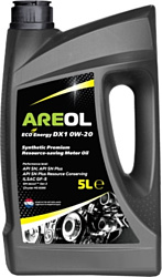 Areol Eco Energy DX1 0W-20 5л