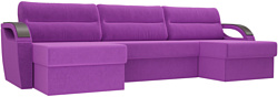 Лига диванов Форсайт 100821 (фиолетовый)