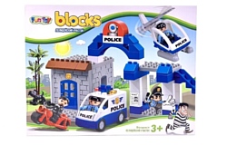 Fun toy Blocks 44438 Полицейский участок