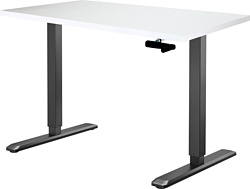 ErgoSmart Manual Desk Special 1360x800x36 мм (альпийский белый/черный)