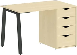 Стол для работы Riva Home Office VR.SP-3-118.4.A Anthracite (клен) Стол для работы Riva Home Office VR.SP-3-118.4.A Anthracite (клен)