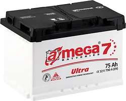 Автомобильный аккумулятор A-mega Ultra 75 R (75Ah)