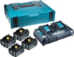 Makita BL1860B + DC18RD (18В/6.0 Ah + 18В)