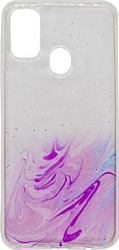 EXPERTS Aquarelle для Samsung Galaxy M31 (розовый)