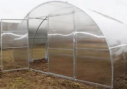 Теплица ComfortProm 40x20/1 4x12 м (двухстворчатая, 6 мм поликарбонат)