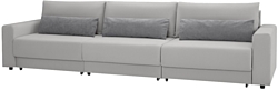 Прямой диван Mio Tesoro Таун 264 1.5ек-1.5ек-1.5ек (1366 светло-серый)