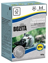 Bozita Feline Funktion Sensitive Diet & Stomach wet food (0.19 кг) 1 шт.