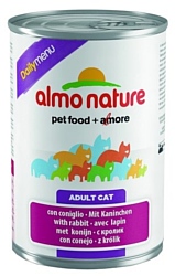 Almo Nature DailyMenu Adult Cat Rabbit (0.4 кг) 6 шт.