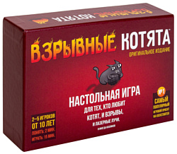 Карточная настольная игра Мир Хобби Взрывные котята