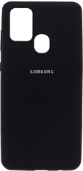 EXPERTS Original Tpu для Samsung Galaxy A21s с LOGO (черный)