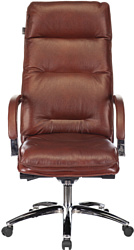 Кресло Бюрократ T-9927SL (светло-коричневый Leather Eichel/хром) Кресло Бюрократ T-9927SL (светло-коричневый Leather Eichel/хром)
