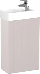 Тумба под умывальник Lauter Amelia 40 (пудрово-розовый п/мат)