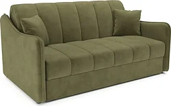 Прямой диван Мебель-АРС Давос ППУ 120x200 см M2-108-47 (Cabrio 29 зеленый)