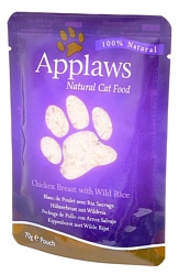 Applaws Cat Pouch Chicken Breast with Wild Rice (0.07 кг) 12 шт.