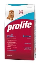 Prolife Kitten с рыбой и рисом (0.4 кг)