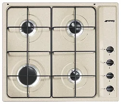 Газовая варочная панель Smeg S64SAV2 Газовая варочная панель Smeg S64SAV2