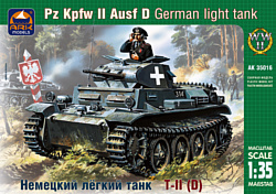 ARK models AK 35016 Немецкий лёгкий танк Pz.Kpfw.II Ausf.D