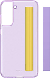 Samsung Slim Strap Cover S21 FE (фиолетовый)