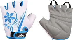 Перчатки Indigo SB-01-8541 (XS, белый/голубой) Перчатки Indigo SB-01-8541 (XS, белый/голубой)