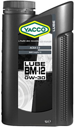 Моторное масло Yacco Lube BM12 0W30 1л