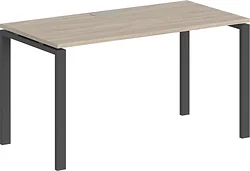 Стол для работы Norden 140x60x75 SG.202.OL.63.AN (антрацит/дуб светлый)