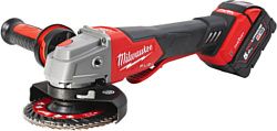 Milwaukee M18 ONEFSAG 125XPDB-502X Fuel 4933478435 (с 2-мя АКБ)