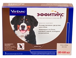 Virbac Эффитикс капли для собак 40-60 кг