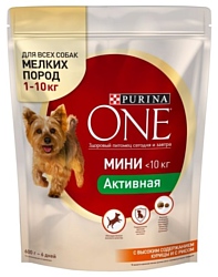 Purina ONE (0.6 кг) МИНИ Активная Курица с рисом