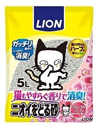 Lion Pet Kirei с ароматом цветочного мыла 5л