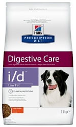 Hill's (1.5 кг) Prescription Diet I/D Canine Low Fat Gastrointestinal Health dry