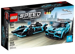 LEGO Speed Champions 76898 Formula E Panasonic Jaguar Racing GEN2 car & Jaguar I-PACE eTROPHY