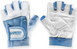 Grizzly Fitness Training Gloves Women's (XS, голубой)