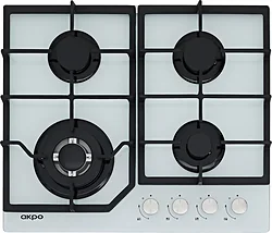 Газовая варочная панель Akpo PGA 604 FGC WH Газовая варочная панель Akpo PGA 604 FGC WH