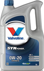 Valvoline SynPower DX1 0W-20 5л