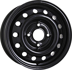 Eurodisk 53A38R 5.5x14/4x100 D54.1 ET38 Black 