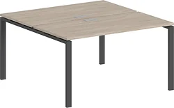 Стол для работы Norden 160x143.8x75 SG.246.OL.63.AN (антрацит/дуб светлый)