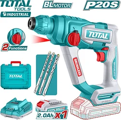 Перфоратор Total TRHLI201881 (с 1-им АКБ, кейс) Перфоратор Total TRHLI201881 (с 1-им АКБ, кейс)