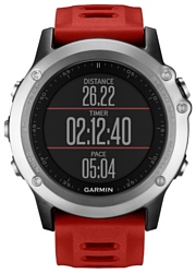 Garmin Fenix 3 silver (red) HRM