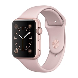 Apple Watch Series 1 42mm Rose Gold with Pink Sand Sport Band (MQ112)