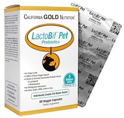 California Gold Nutrition LactoBif Pet Probiotics