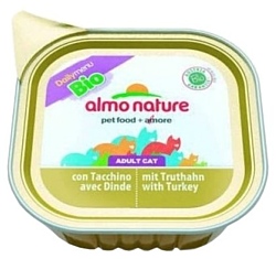 Almo Nature DailyMenu Bio Pate Adult Cat Turkey (0.1 кг) 32 шт.