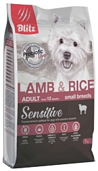 Blitz (7 кг) Adult Dog Lamb & Rice Small Breeds dry