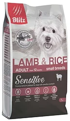 Blitz (7 кг) Adult Dog Lamb & Rice Small Breeds dry