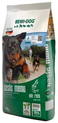 Bewi Dog Basic Menu with Rice для собак с нормальным уровнем активности. Хлопья для заваривания (0.8 кг)