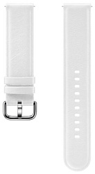 Samsung кожаный для Galaxy Watch Active2/Watch 42mm (белый)