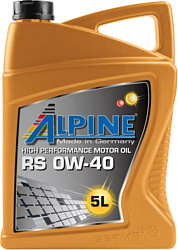 Alpine RS 0W-40 5л