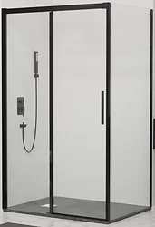 Душевой уголок RGW LE-34 34124109-014 190x100 (черный/прозрачное стекло)