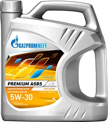 Моторное масло Gazpromneft Premium A5B5 5W-30 4л Моторное масло Gazpromneft Premium A5B5 5W-30 4л