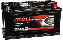 Автомобильный аккумулятор MOLL AGM 800А (80Ah)